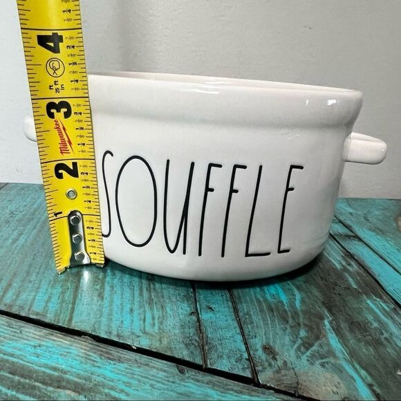 Rae Dunn Soufflé Pan Farmhouse Rustic Minimalist Decor - Picture 5 of 5